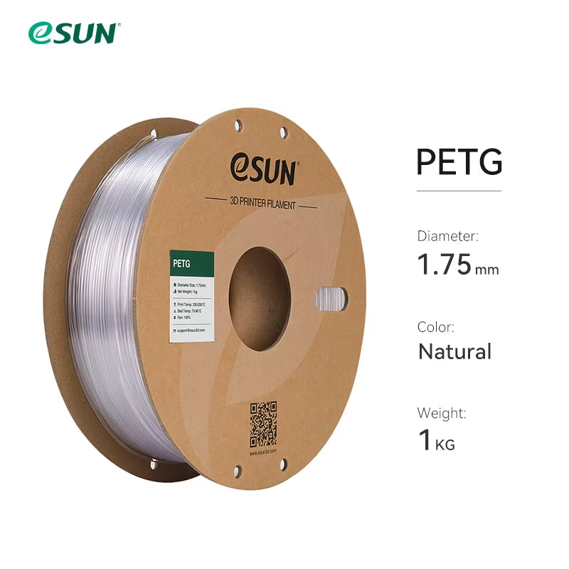 3D Printer Filament PETG 1.75Mm 1Kg/2.2Lbs Plastic Filament Consumables PETG 3D Printing Material for 3D Printer
