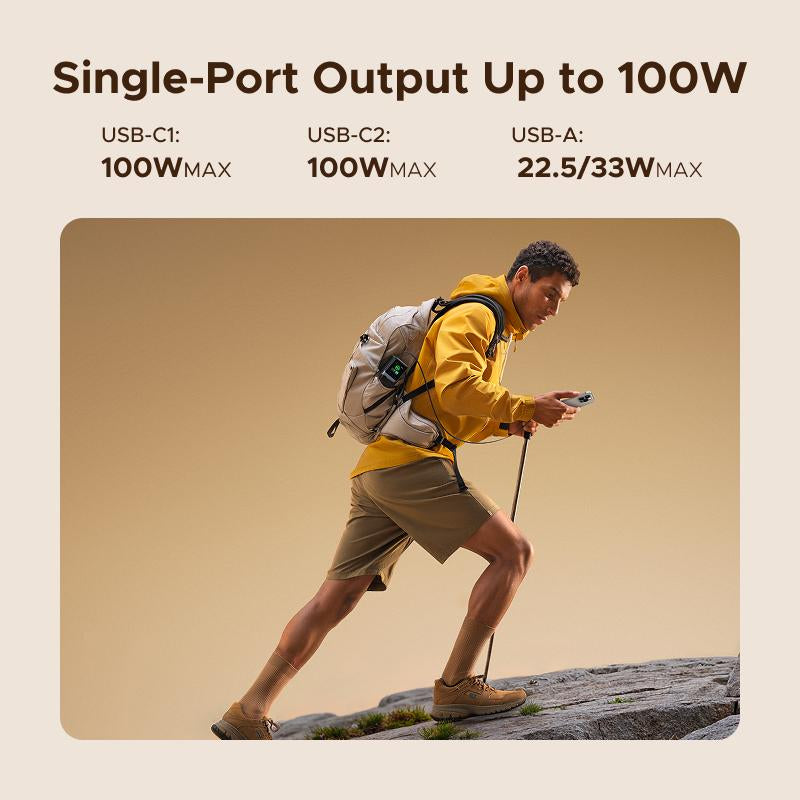 UGREEN Nexode Power Bank 20000Mah 165W with Built-In Retractable USB C Cable Laptop Travel Portable Charger, 100W Input, Fast Charging for Macbook Pro/Air/Iphone 17 16/Ipad Pro/Galaxy S25 Ultra/Dell/Hp and More Tiktokshopblackfriday ,Tiktokshopcybermonday