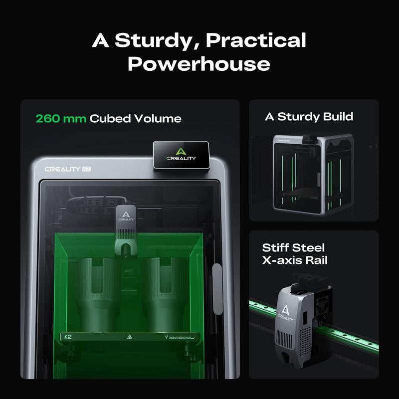 Revolutionize Your Creations with the Creality K2 Combo 3D Printer!