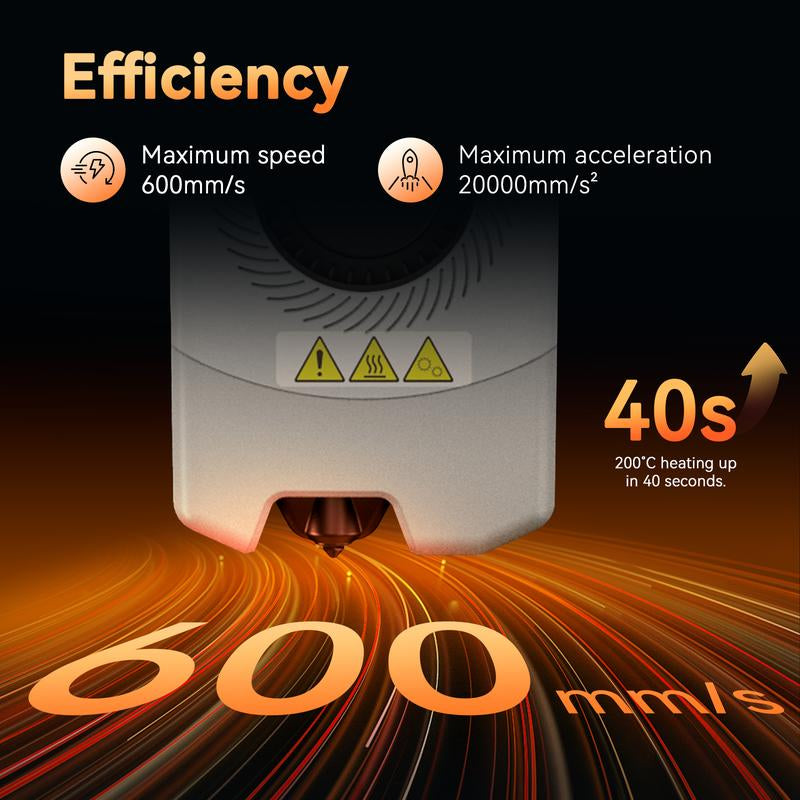 Flashforge AD5X 3D Printer Multi-Color with Display Screen, High Speed 600Mm/S, 1 Count, Black