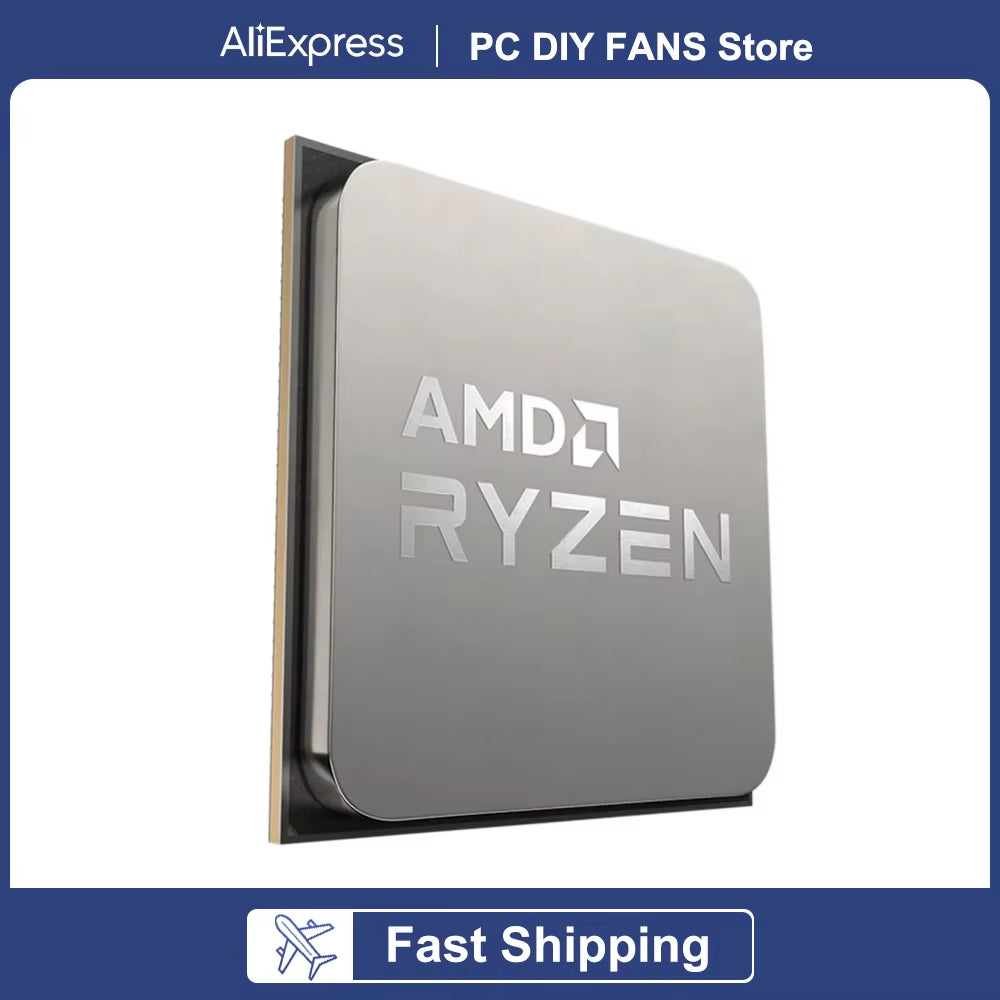 Ryzen 5 5600 6-Core 12-Thread CPU Processor - 3.5 GHz, 7NM, AM4 Socket, DDR4 - New (No Cooler Included)