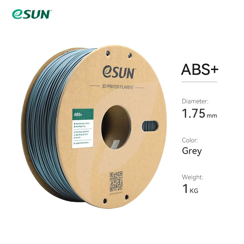 3D Printer Filament 1.75Mm 1KG ABS+ 3D Plastic Printing Filament 2.2 LBS Spool 3D Printing Material for 3D Printer