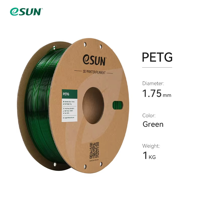 3D Printer Filament PETG 1.75Mm 1Kg/2.2Lbs Plastic Filament Consumables PETG 3D Printing Material for 3D Printer