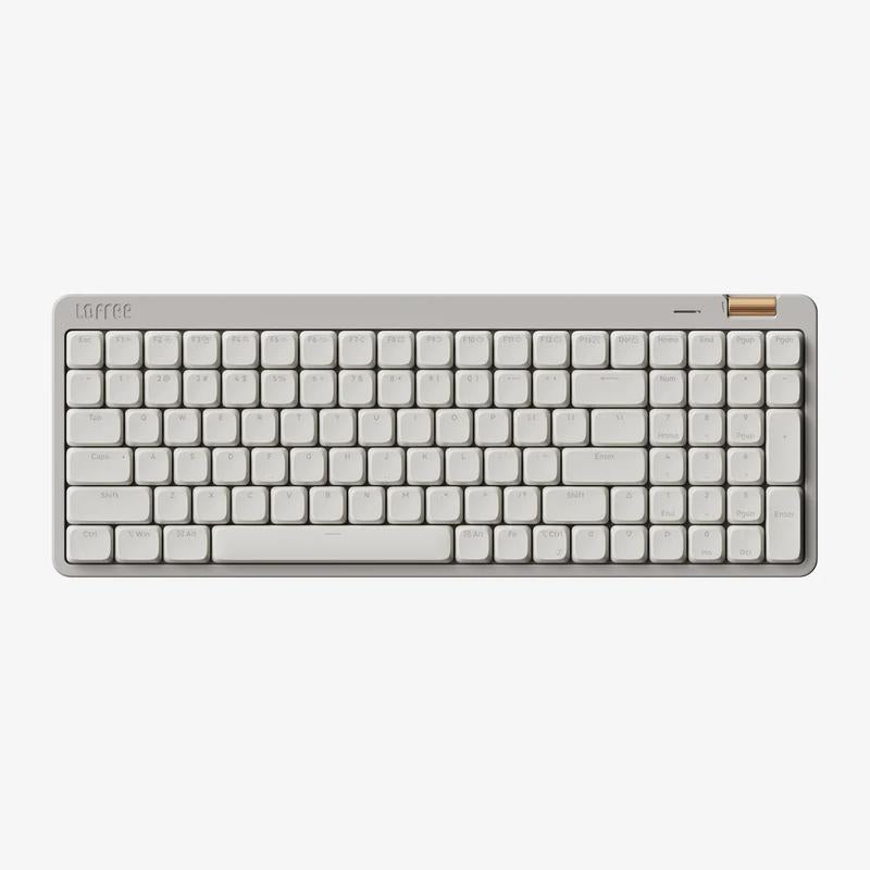 Lofree Flow Lite 100 Keys Low Profile Mechanical Keyboard Rechargeable Wireless Keyboard with 2.4G Receiver, Bluetooth and Wired Connection Specter Switches