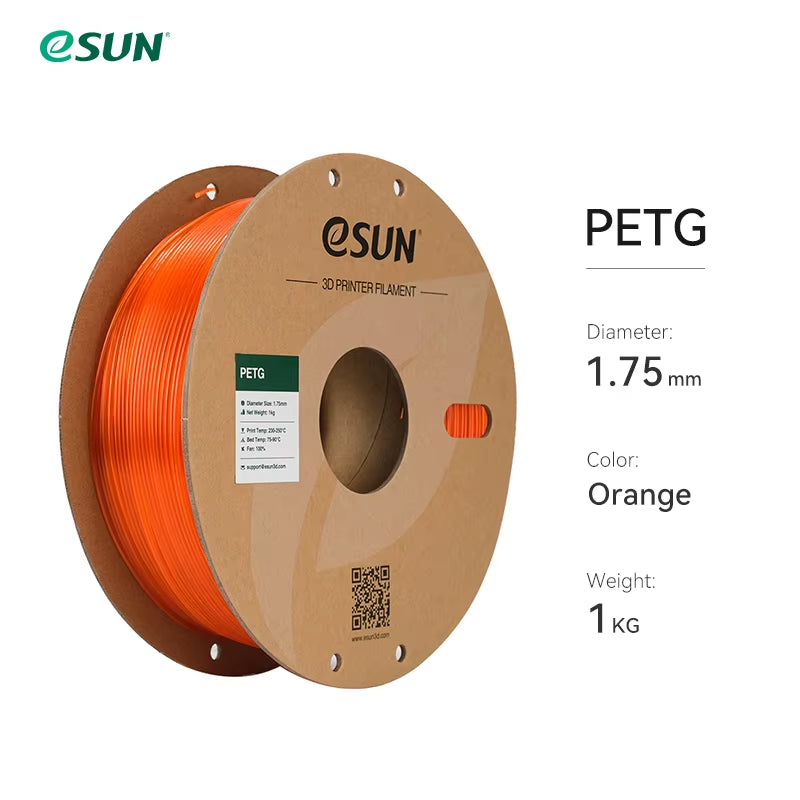 3D Printer Filament PETG 1.75Mm 1Kg/2.2Lbs Plastic Filament Consumables PETG 3D Printing Material for 3D Printer