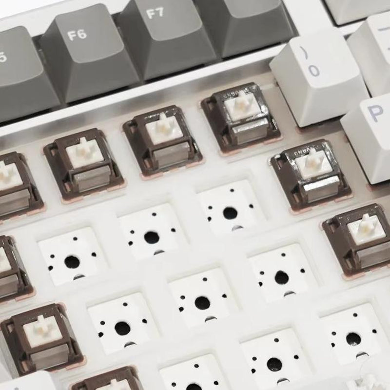 Limited Time Offer: AULA F108 Pro Tri-Mode Wireless Mechanical Keyboard - Hot Swappable RGB, Smart Screen Knob, Full Size 108 Keys, USB-C & Bluetooth 2.4GHz for Gaming & Office!