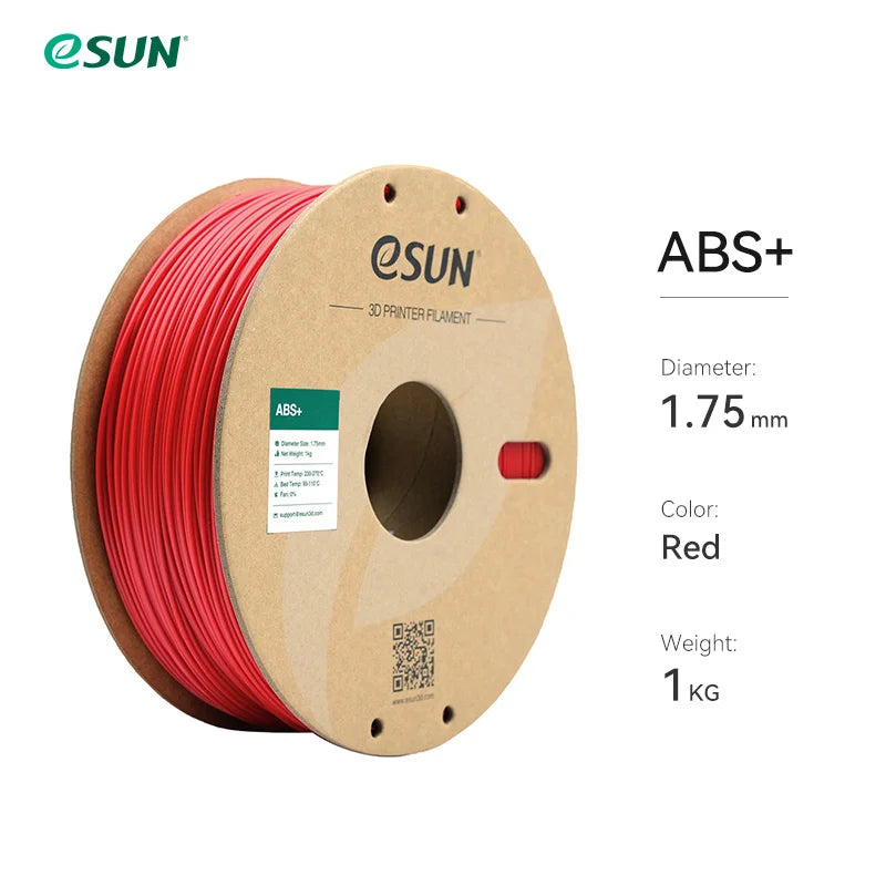 3D Printer Filament 1.75Mm 1KG ABS+ 3D Plastic Printing Filament 2.2 LBS Spool 3D Printing Material for 3D Printer