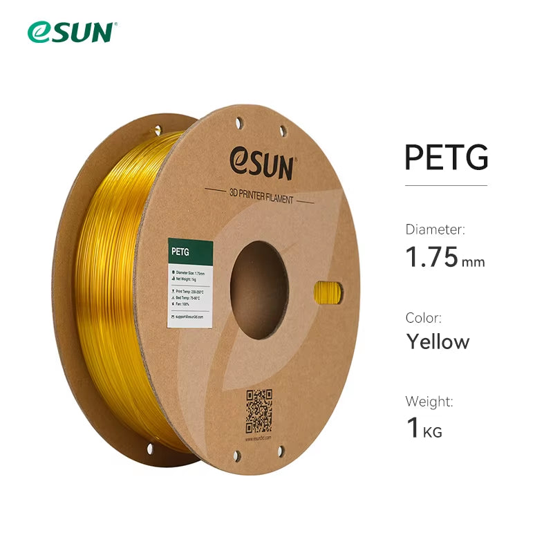 3D Printer Filament PETG 1.75Mm 1Kg/2.2Lbs Plastic Filament Consumables PETG 3D Printing Material for 3D Printer