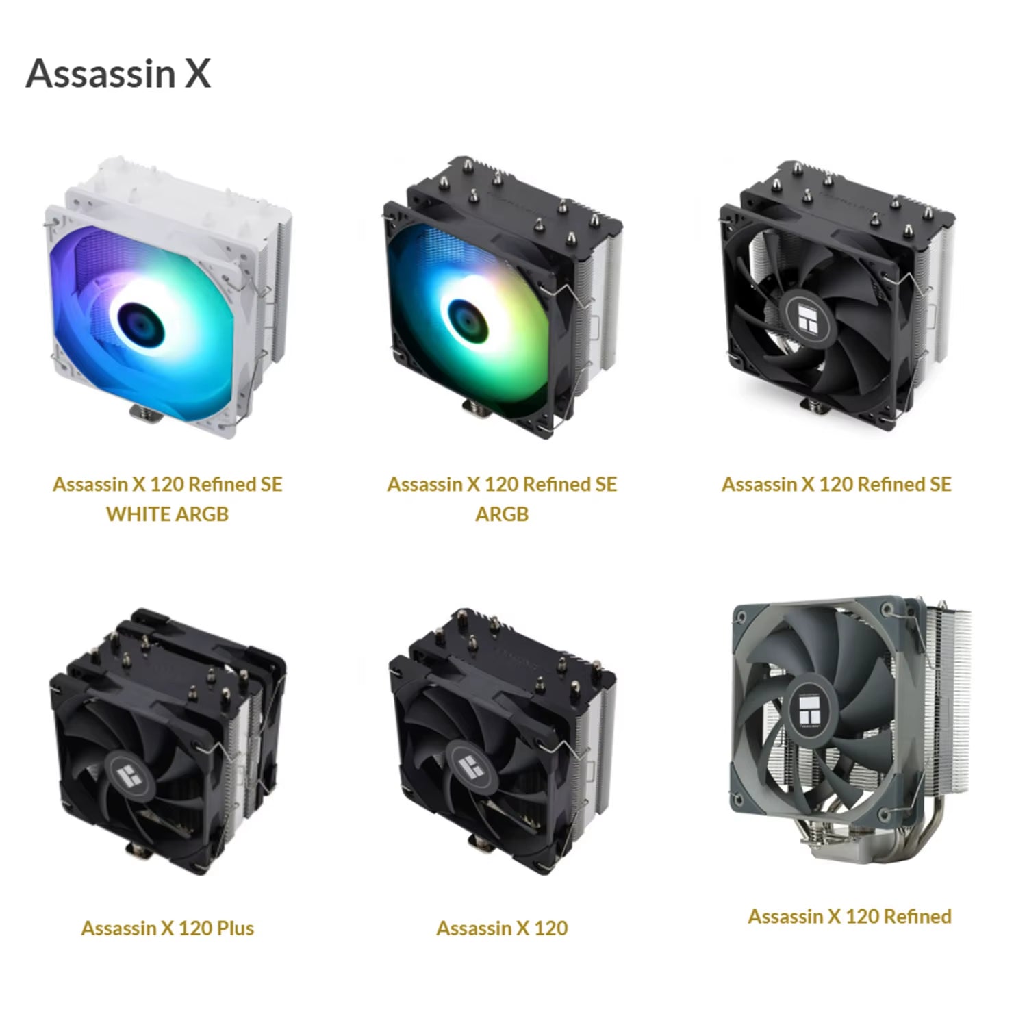 AX120 R SE Plus 4 Heatpipe CPU Cooler - 120mm PWM Cooling for Intel LGA115X/1700/2011/2066 & AMD AM4/AM5