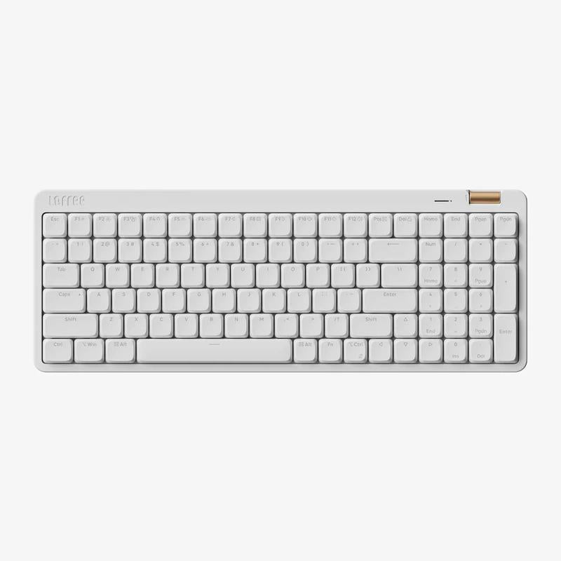 Lofree Flow Lite 100 Keys Low Profile Mechanical Keyboard Rechargeable Wireless Keyboard with 2.4G Receiver, Bluetooth and Wired Connection Specter Switches