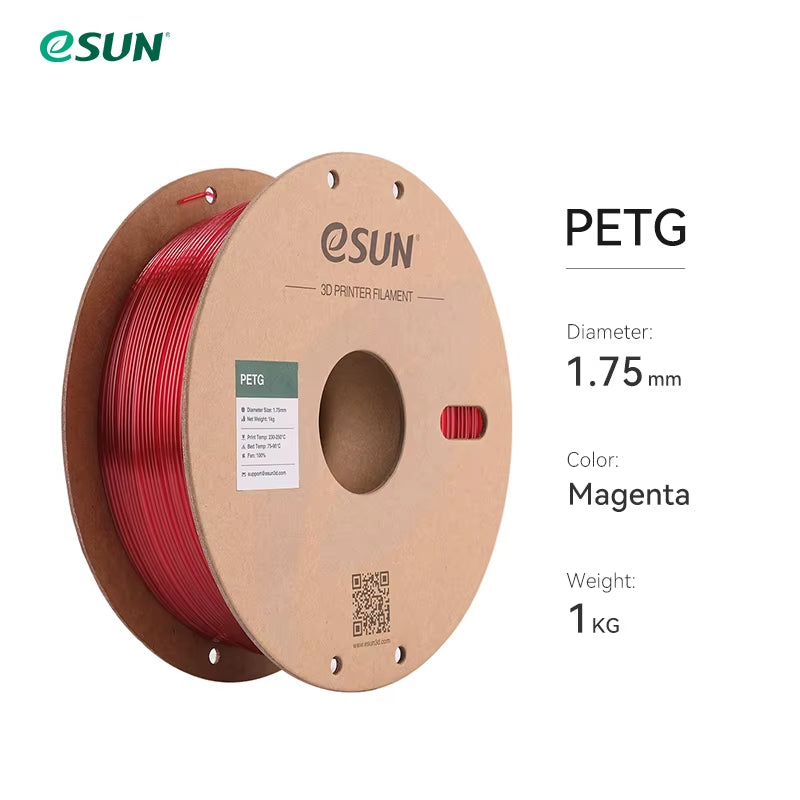 3D Printer Filament PETG 1.75Mm 1Kg/2.2Lbs Plastic Filament Consumables PETG 3D Printing Material for 3D Printer