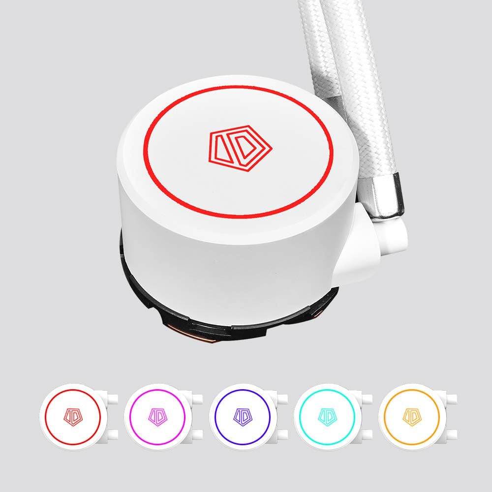 AURAFLOW X 360 RGB AIO Liquid CPU Cooler - 360mm with 3x 120mm RGB Fans for Intel & AMD